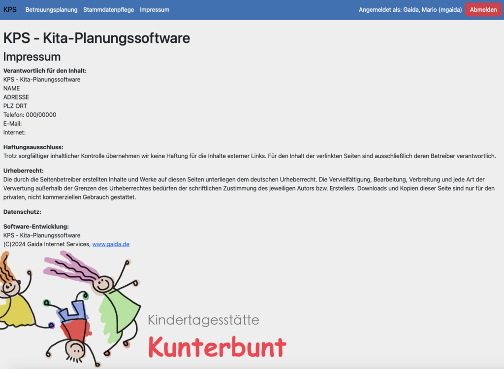 KPS - Kita-Planungssoftware